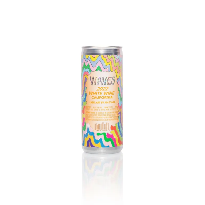 Las Jaras Waves White Wine 2022 view 1