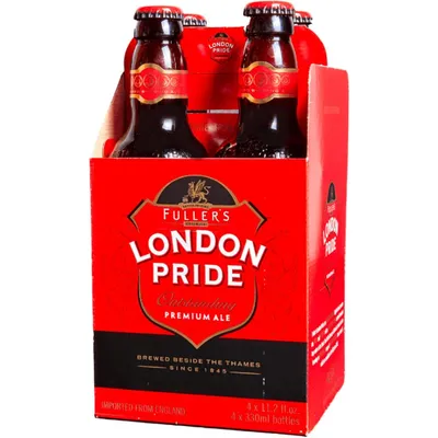 Fuller's London Pride Ale 4 Pack 11.2 oz Bottles