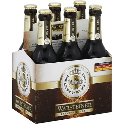 Warsteiner Premium Dunkel 6 Pack 11.2 oz Bottles