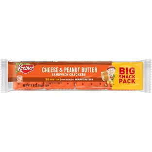 Keebler Sandwich Crackers Cheese & Peanut Butter