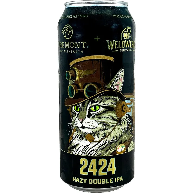 Fremont Brewing 2424 Hazy Double view 1