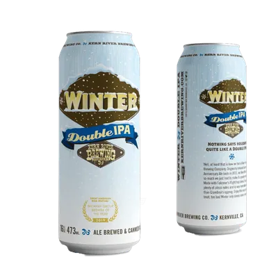 Kern River Brewing Winter Double IPA 4 Pack 16 oz Cans