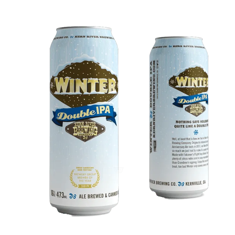 Kern River Brewing Winter Double IPA view 1