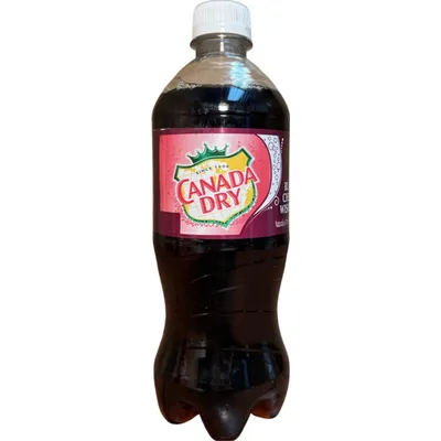 Canada Dry Black Cherry Wishniak Soda 20oz