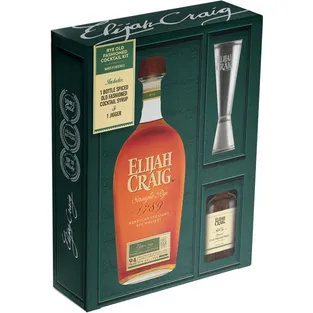 Elijah Craig Rye Old Fashioned Cocktail Kit