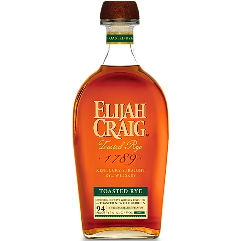 Elijah Craig Toasted Rye Whiskey view 1