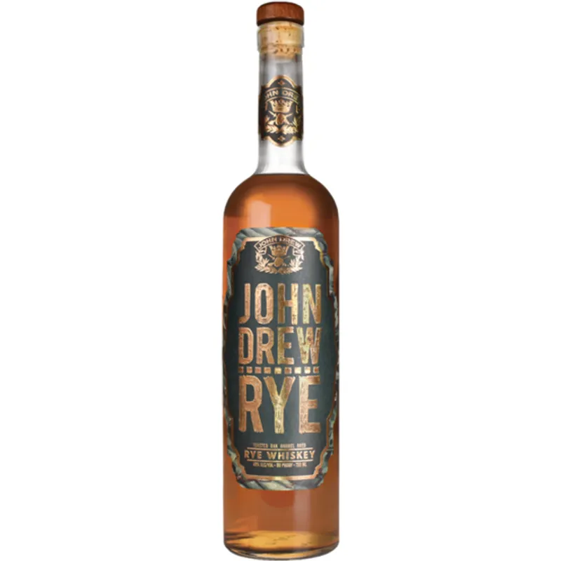 John Drew Rye Whiskey view 1
