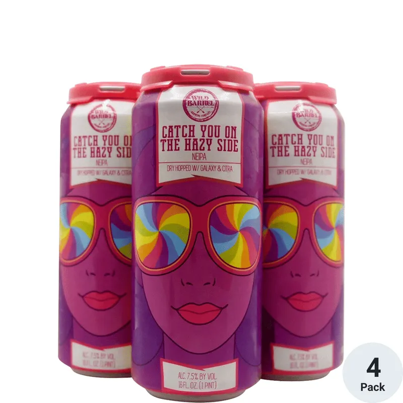 Wild Barrel Brewing Catch You On The Hazy Side Hazy/Juicy New England IPA view 1