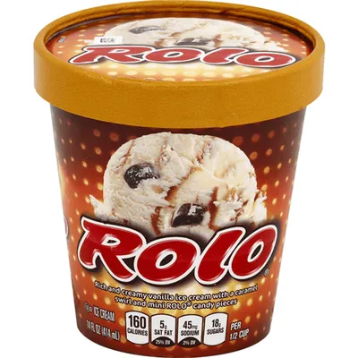 Dreyer's Rolo Ice Cream 14 oz