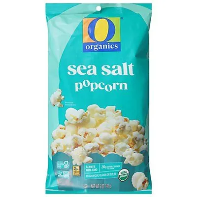 O Organics Sea Salt Popcorn 5 oz Bag