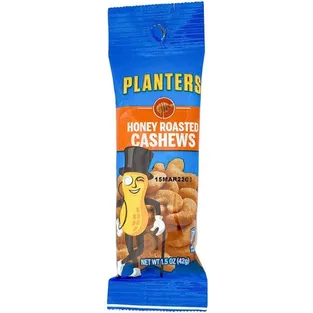 Planters Honey Roasted Cashews Bag