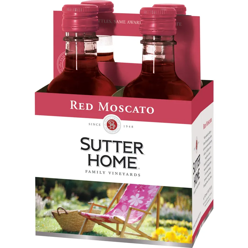Sutter Home Family Vineyards Red Moscato Sparkling Wine view 1