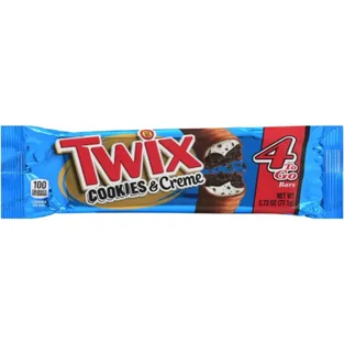 Twix Cookies & Creme Chocolate Cookie Bar