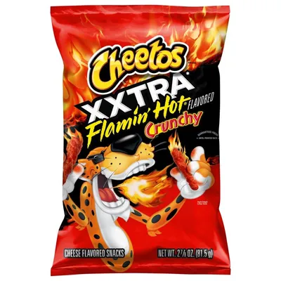 Cheetos Crunchy Xxtra Flamin' Hot 2.875 oz Bag