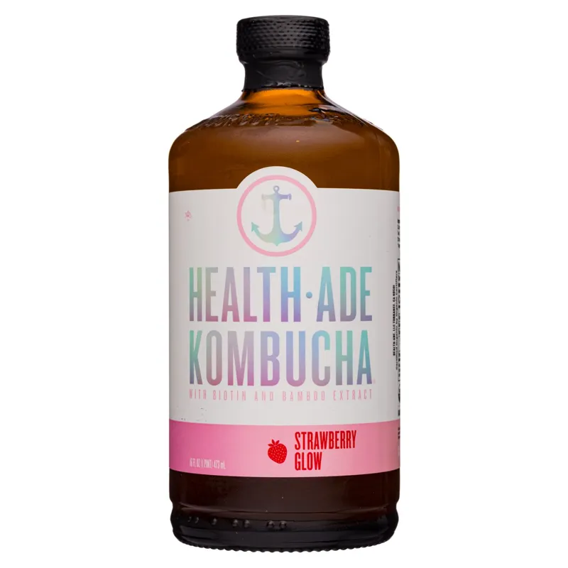 Health-Ade Kombucha Strawberry Glow view 1