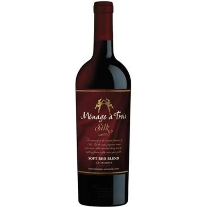 Menage A Trois Silk Soft Red Wine Blend view 1