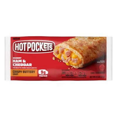 Hot Pockets Ham and Cheddar 4.5 oz Box