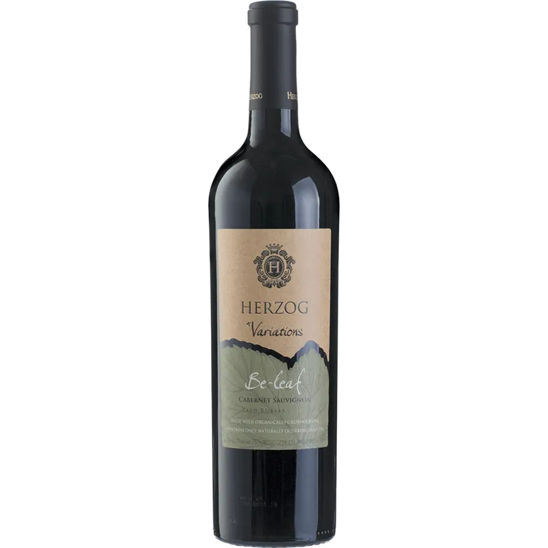Herzog Cabernet Sauvignon Variations Be-Leaf Paso Robles view 1