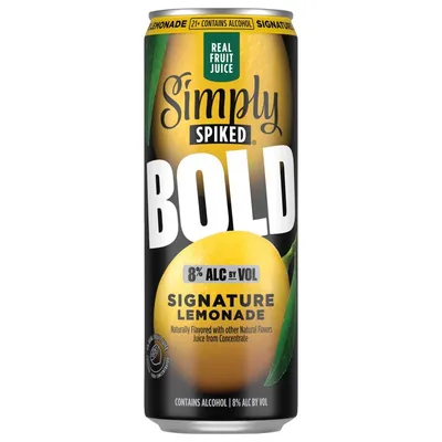 Simply Spiked Bold Signature Lemonade 24 oz Can