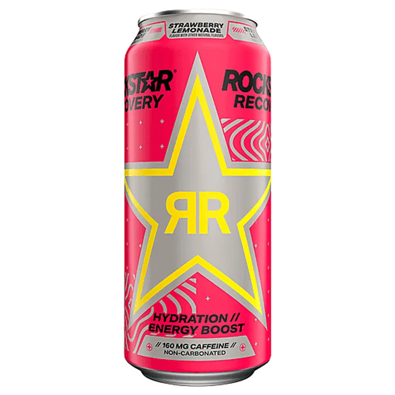 Rockstar Recovery Strawberry Lemonade Energy Drink view 1
