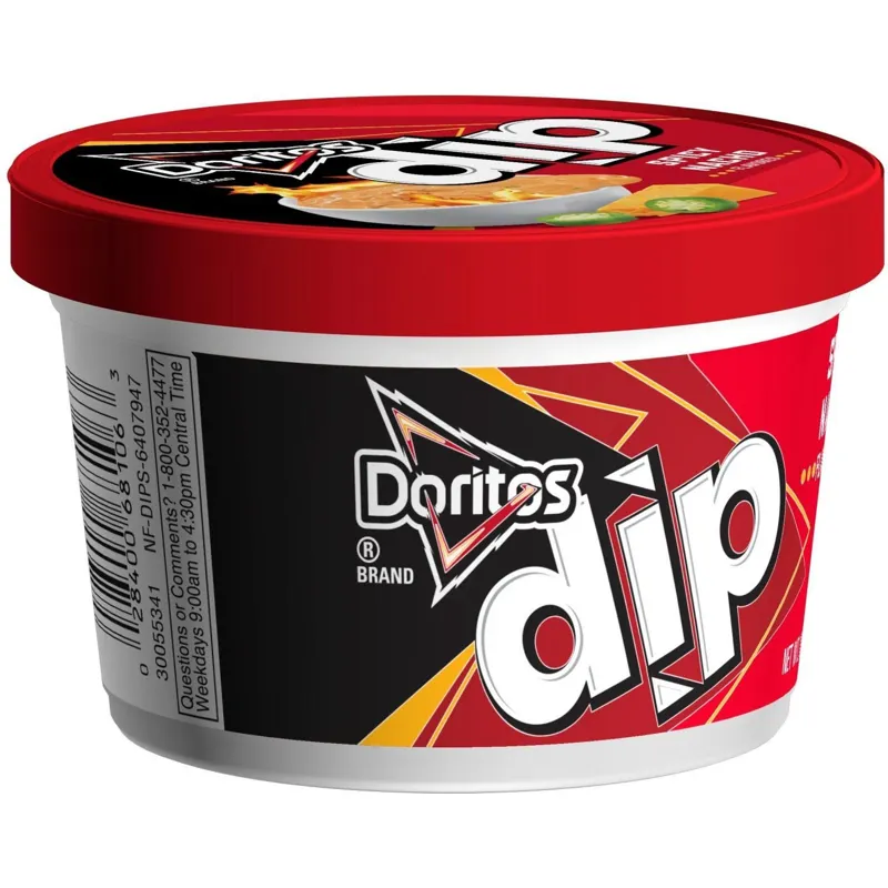 Doritos Spicy Nacho Flavored Dip view 1