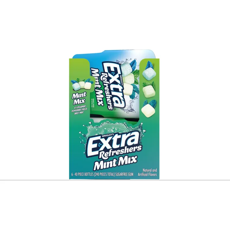 Extra Refreshers Sugar Free Mint Mix Gum view 1