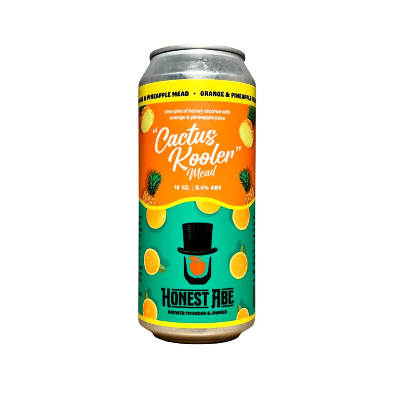 Honest Abe Cactus Kooler Orange & Pineapple Mead view 1