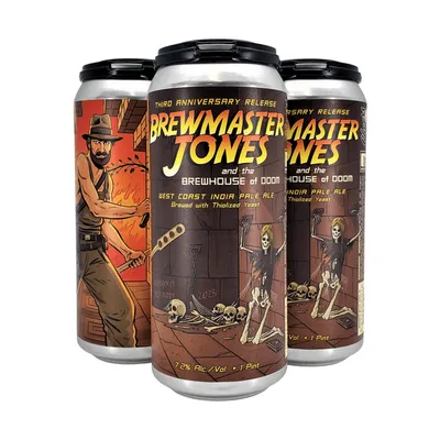 Paperback Brewing Co. Brewmaster Jones West Coast IPA 4-pack 16 oz cans