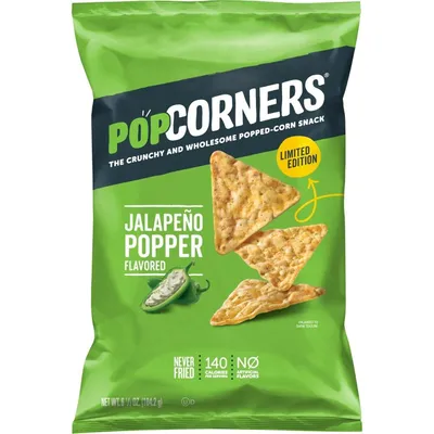 PopCorners Jalapeño Popper Popped Corn Chips 6.5 oz Bag