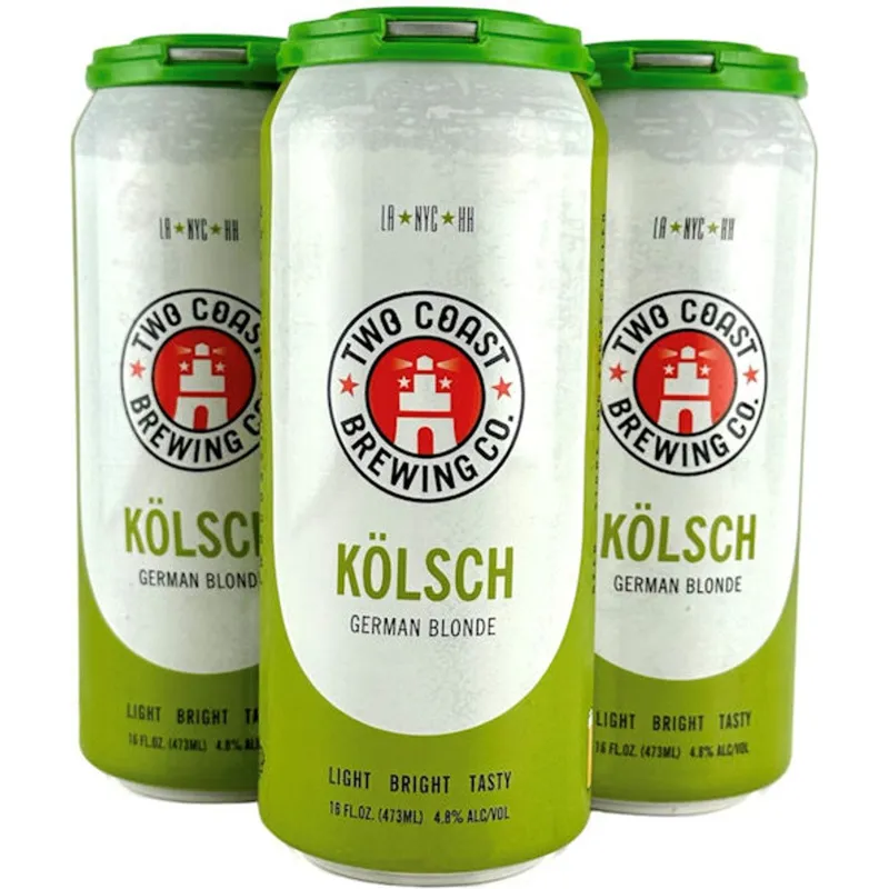 Two Coast Brewing Kolsch German Blonde view 1