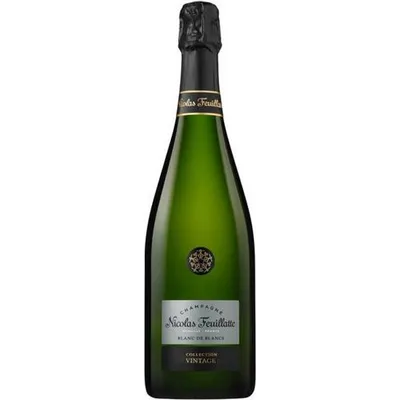 Nicolas Feuillatte Blanc de Blancs Brut Champagne Champagne Blend Sparkling Wine 750mL
