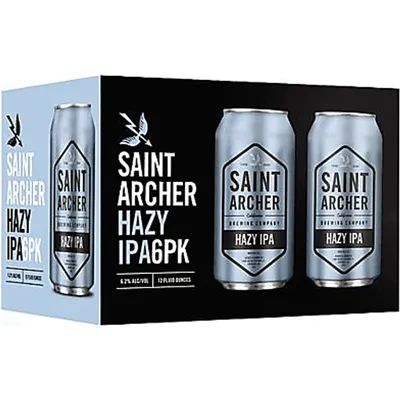 Saint Archer Hazy IPA 6 Pack 12oz Cans