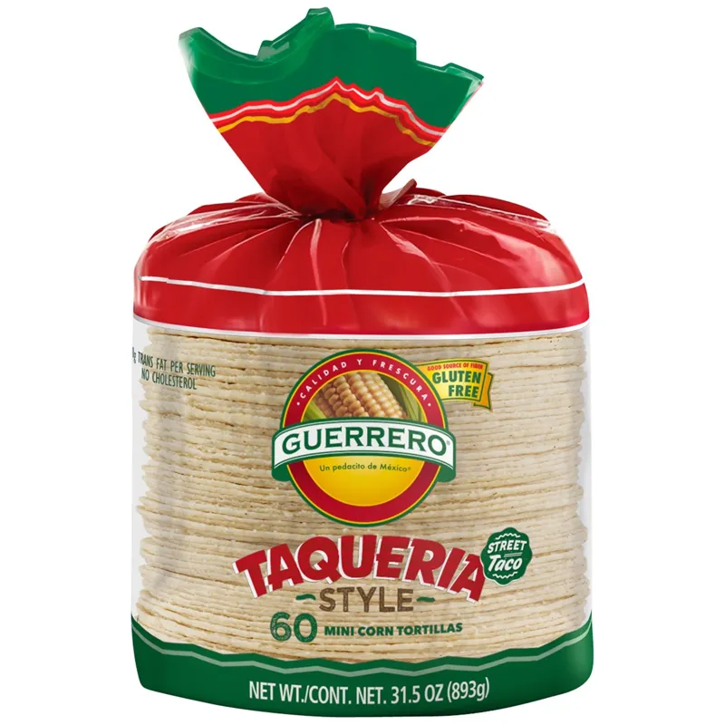 Guerrero Taqueria Style Mini White Corn Tortillas view 1