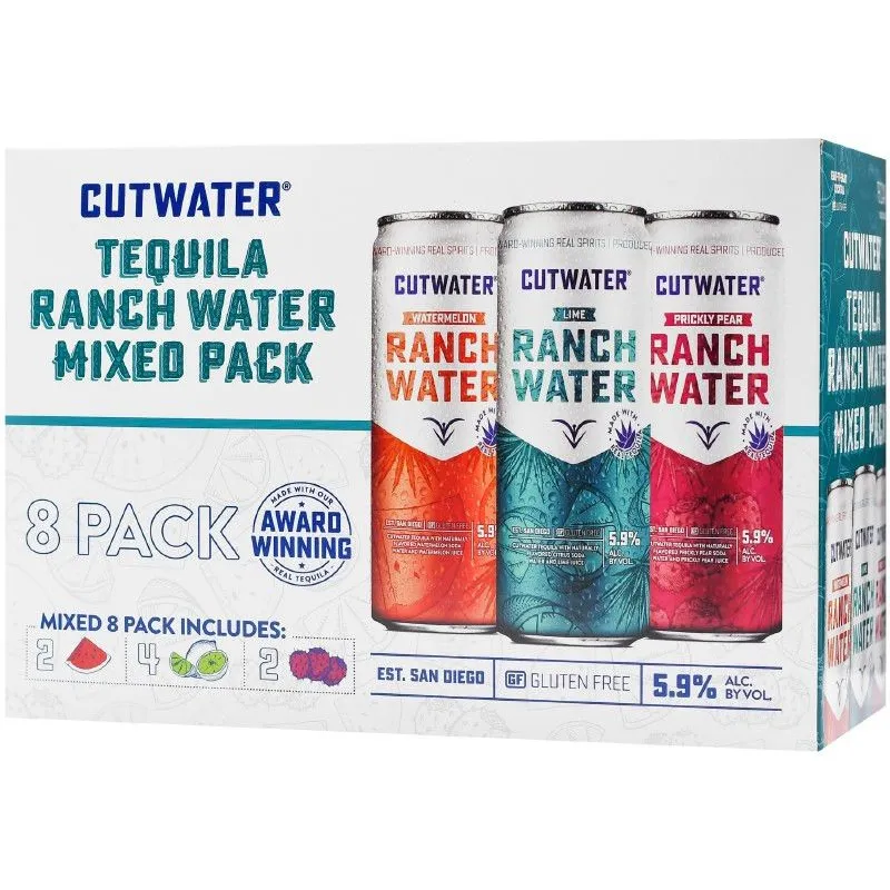 Cutwater Tequila Ranch Water Mixed Variety view 1