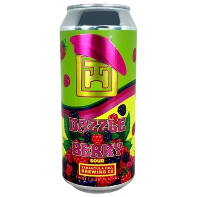 Tarantula Hill Dazzle Berry Raspberry and Blackberry Sour 4 Pack 16 oz Cans