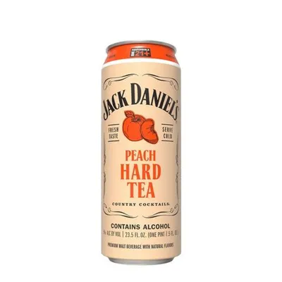 Jack Daniel's Peach Hard Tea 23.5 oz Can