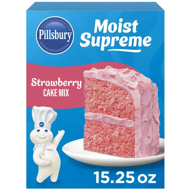 Pillsbury Moist Supreme Strawberry Cake Mix view 1