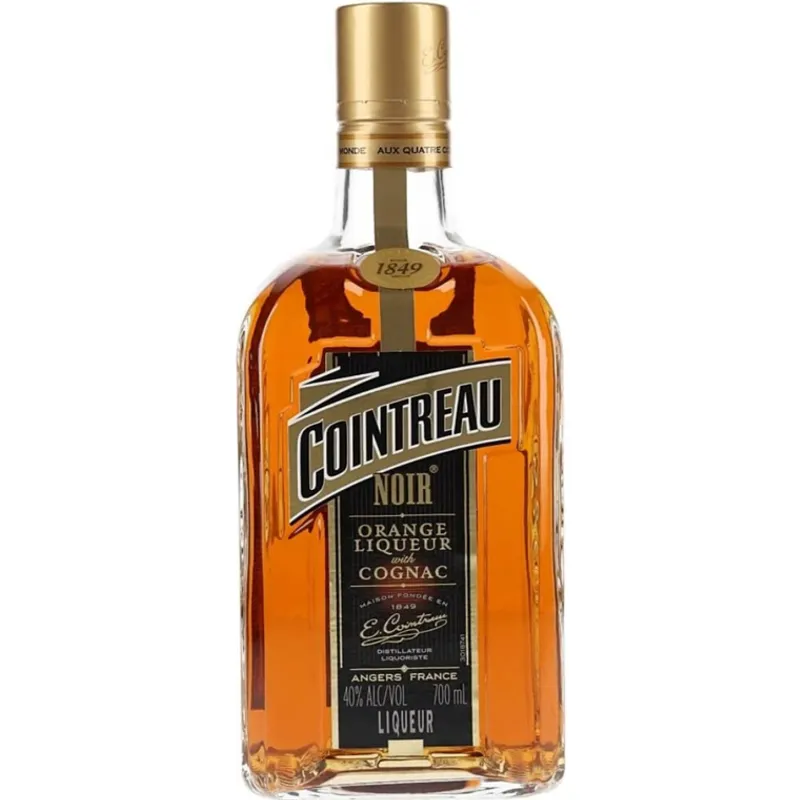 Cointreau Noir Orange Liqueur with Cognac view 1