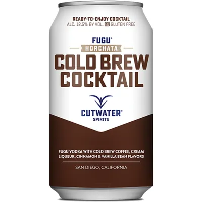 Cutwater Horchata Cold Brew Cocktail 4x 12oz Cans