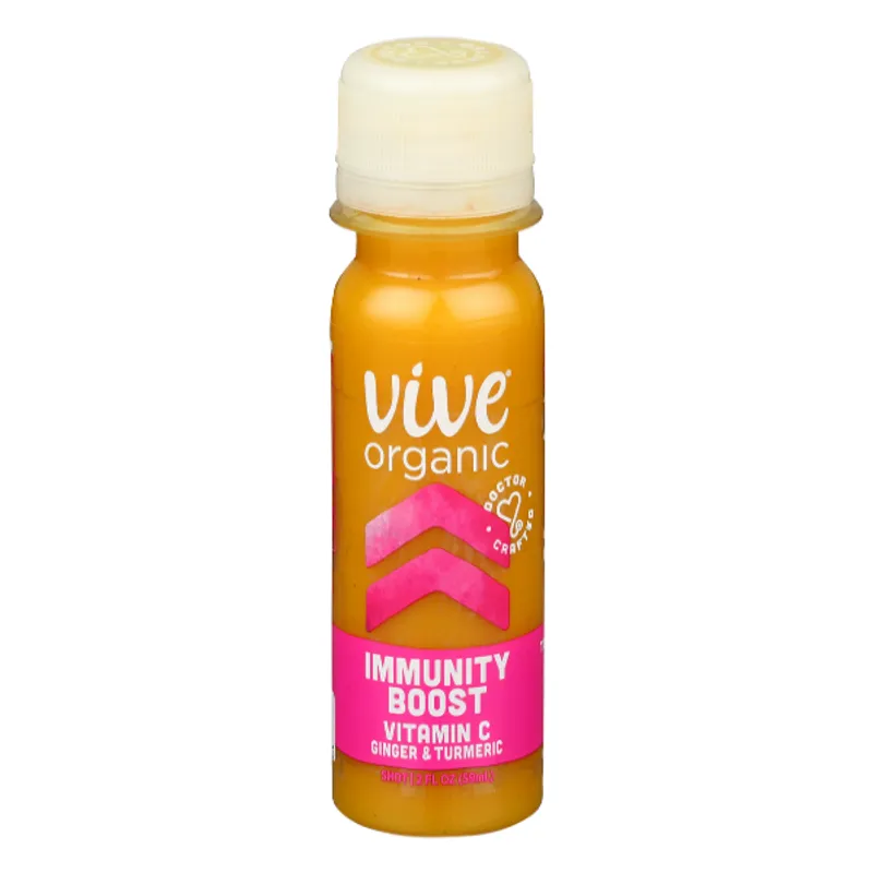 Vive Organic Immunity Boost Vitamin C Shot Ginger & Turmeric view 1