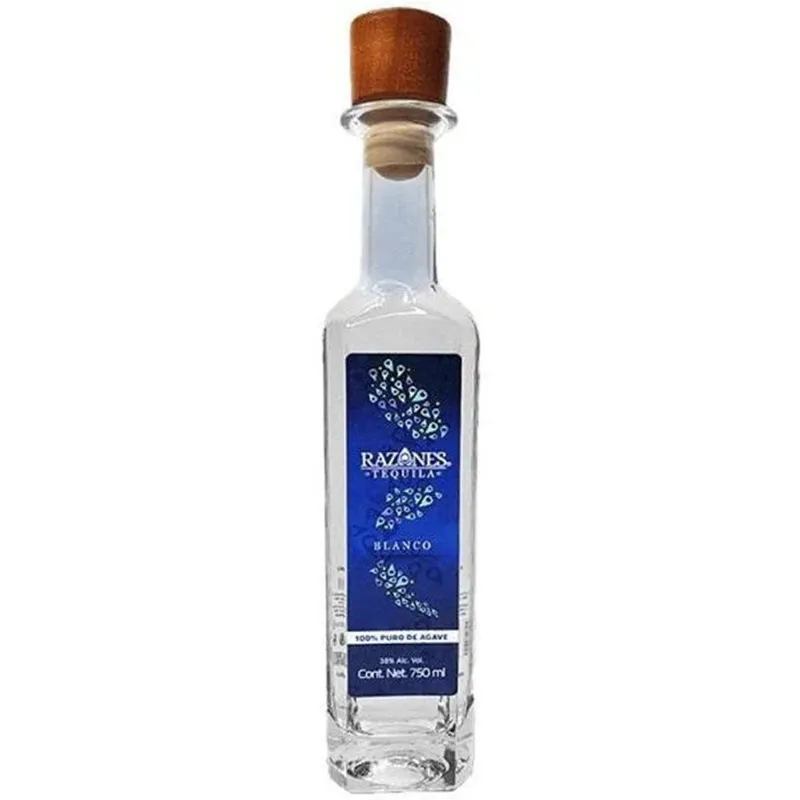 Razones Blanco Tequila view 1