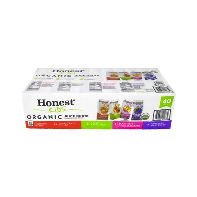 Honest Kids Organic Juice Drink 8 Pack 48 oz box