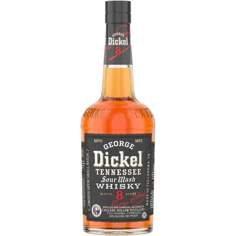 George Dickel No. 8 Tennessee Sour Mash Whisky view 1