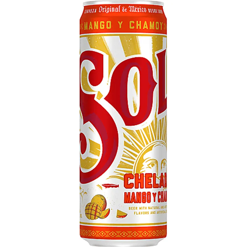 Sol Beer, Chelada Mango Y Chamoy view 1