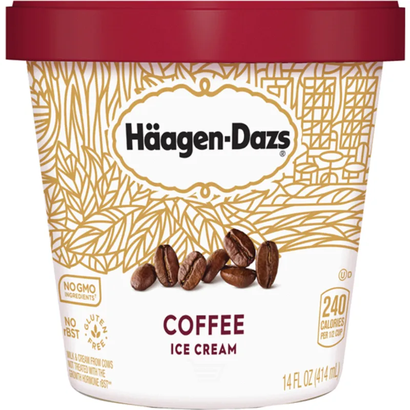 Haagen Dazs Ice Cream Coffee view 1