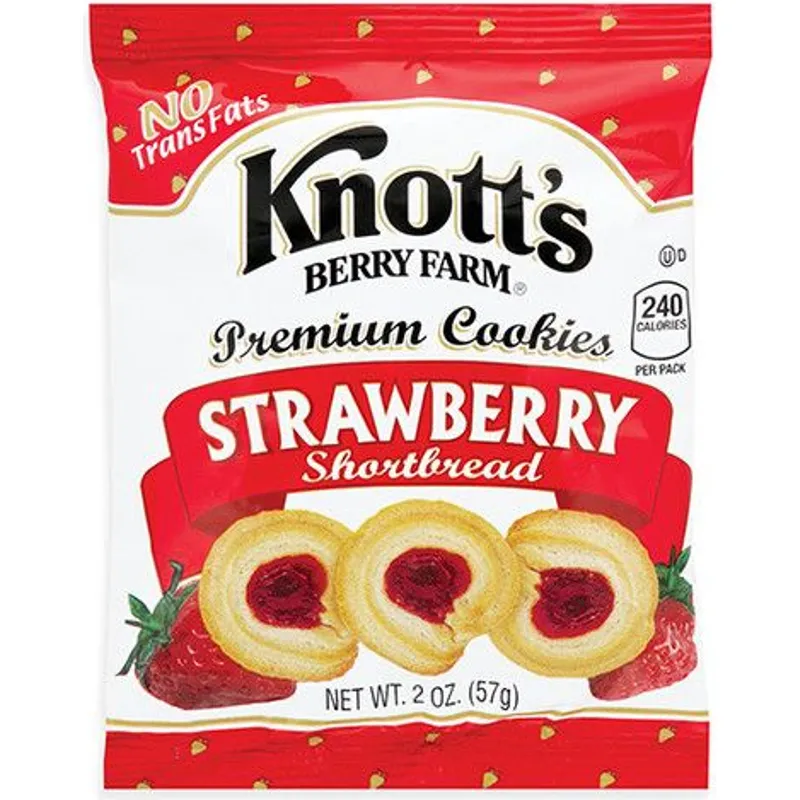 Knott's Berry Farm Cookies Premium Strawberry Shortcake Box view 1