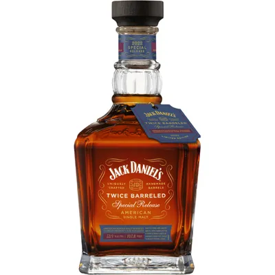 Jack Daniel's American Twice Barreled Single Malt Special Release 750ml Bottle