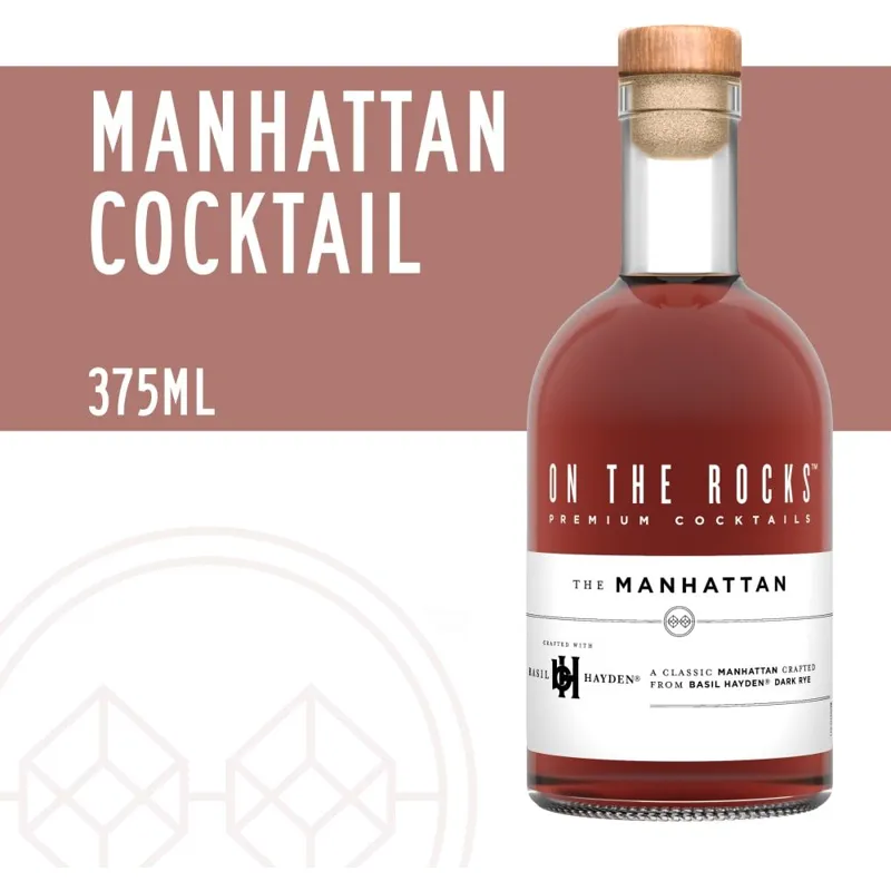 On The Rocks Basil Hayden's The Manhattan view 1