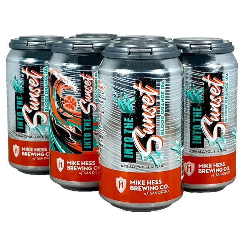 Mike Hess Brewing Into the Sunset Blood Orange IPA view 1
