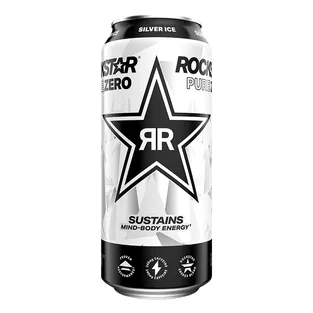 Rockstar Pure Zero Silver Ice